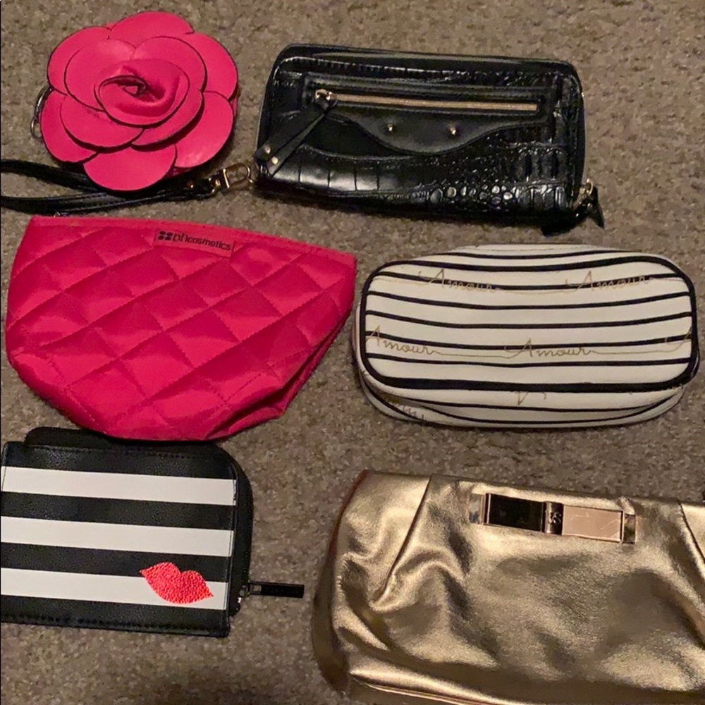 Wallets and make up bag